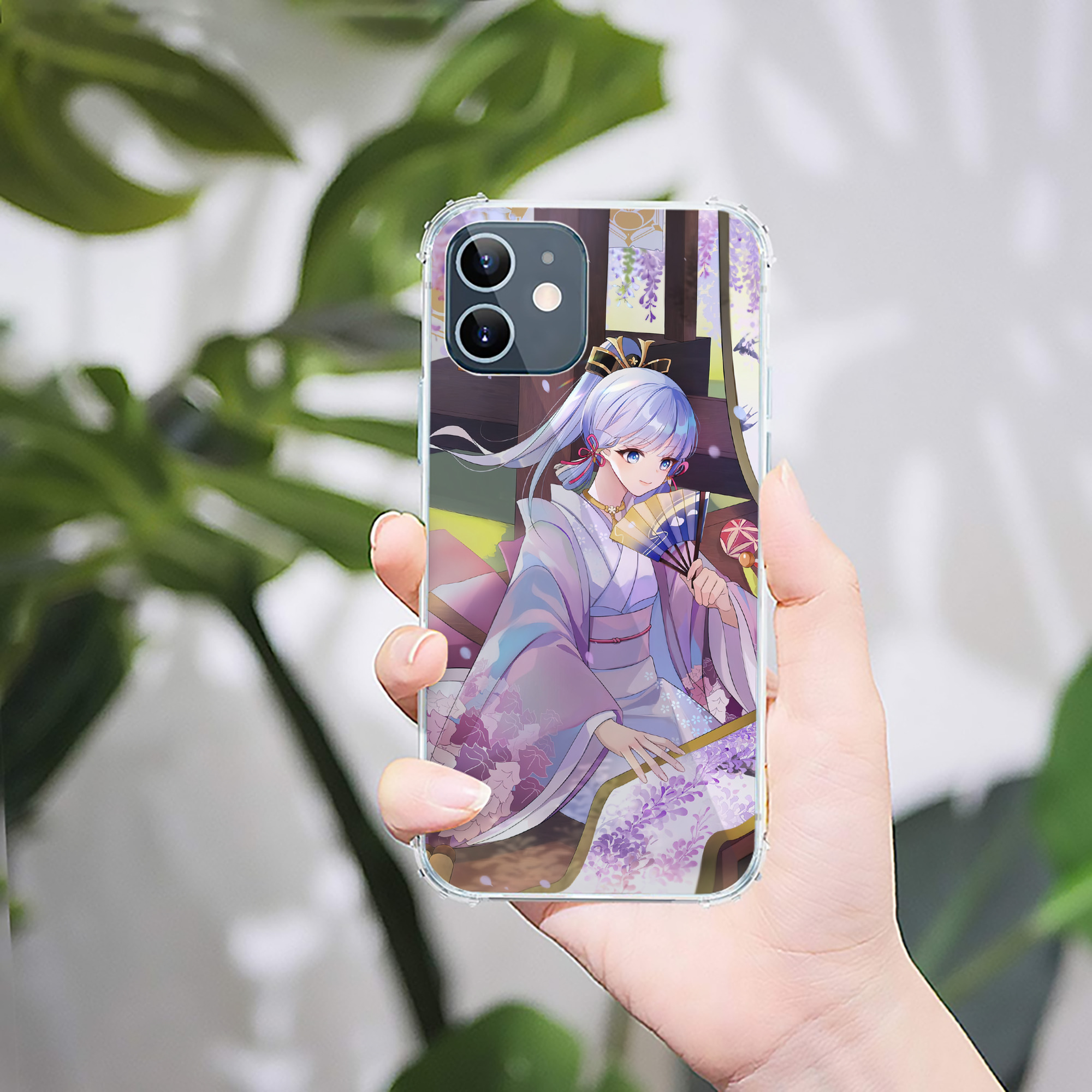 げんし神 genshin 【iPhone 12シリーズ対応】透明スマホケース（クリアソフトケース）